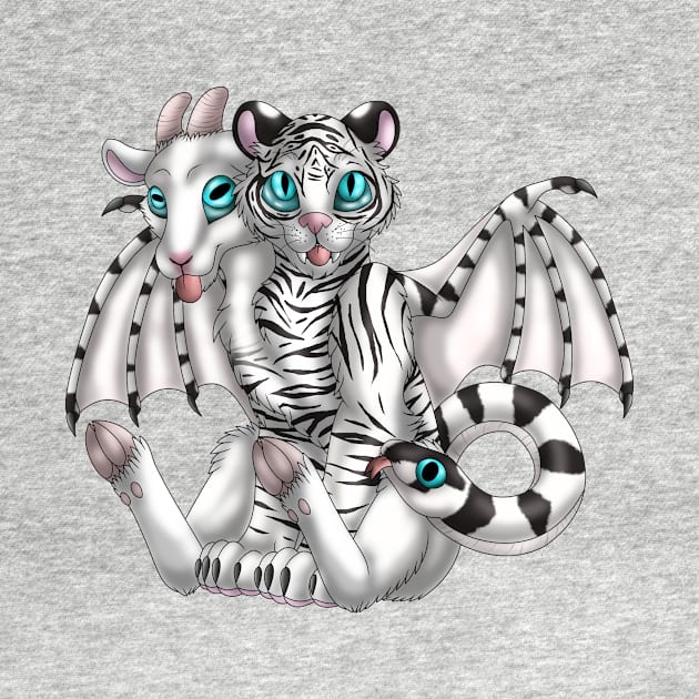 Chimera Cubs: White Tiger by spyroid101